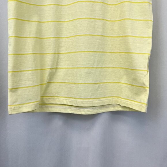 Everlane Women’s Short Sleeve Crew Neck Tee Yellow Striped Size Small New - Picture 5 of 9